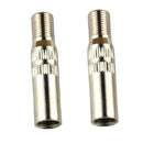2 Pieces Car Vehicle Bike Motorcycle Copper Tire Tyre Valve Extension Cap 39mm