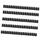100 Pieces Tire Rim Wheel Valve Stem Long Cover Caps For TR20008 TPMS Valve