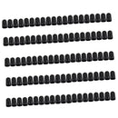 100 Pieces Tire Rim Wheel Valve Stem Long Cover Caps For TR20008 TPMS Valve