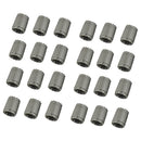 24pcs Grey TPMS Service Kit Tire Valve Stem Caps Set High Quality