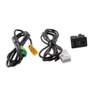 Car Speaker Interface USB and 3.5mm Aux Audio Input Adapter for VW Passat CC