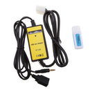 Car USB Aux-in MP3 Player Radio 5+7Pin Adapter For Toyota RAV4 Yaris Tundra