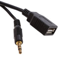 Car USB Aux-in MP3 Player Radio 5+7Pin Adapter For Toyota RAV4 Yaris Tundra