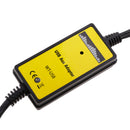 Car 3.5mm MP3 Player AUX In Interface Adapter with USB For VW Seat Vario Skoda Octavia Ford