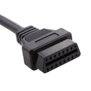 Truck Scanner Code Reader Device OBD2 16 to 9 Pin Adapter Connector Cable