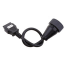 Truck 37 Pin To 16 Pin OBD2 Diagnostic Cable Adapter Connector