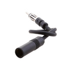 25cm Car FM & AM Antenna Male To Female Adapter Extension Cable Cord Wire Black