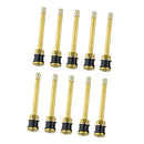 10 Pieces TR572 Truck Wheel Tubeless Clamp-in Tire Valve Stem