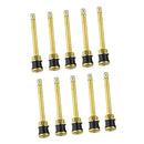 10 Pieces TR572 Truck Wheel Tubeless Clamp-in Tire Valve Stem