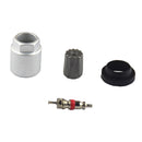 4 Pieces Wheel Tire Pressure Sensor Service Rebuild TPMS Service Pack Kit