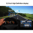 Vehicle HUD Head Up Display Navigation GPS Overspeed Warning System