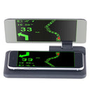6'' Screen Car GPS Navigation HUD Head Up Display Projector Phone Bracket Kit