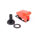 Car Dash Light Flick Toggle Switch On Off SPST With Knob Cover Missile Cover
