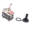Car Dash Light Flick Toggle Switch On Off DPST 2 Position With Knob Cover