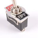 5pcs Car Dash Light Flick Toggle Switch On Off SPST With Knob Cover