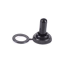5pcs Car Dash Light Flick Toggle Switch On Off SPST With Knob Cover
