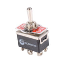12V Car Dash Light Flick Toggle Switch ON/OFF/ON DPDT