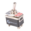 DPST 4 Terminals ON OFF Toggle Flick Switch Car Dash Parts Circuit Control