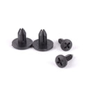 50Pcs Car Bumper Fender 6mm Hole Plastic Rivet Fastener Clip