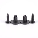 50Pcs Car Bumper Fender 6mm Hole Plastic Rivet Fastener Clip
