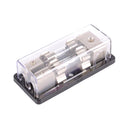2-Way AGU In-Line Fuse Holder Stereo/Audio/Car/RV/Boat and 60A Fuse