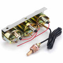 2 Inch DC 12V Universal Car Electric Water Temp + Oil Pressure + Volt Voltage Meter