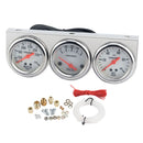 2 Inch DC 12V Universal Car Electric Water Temp + Oil Pressure + Volt Voltage Meter