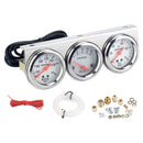 2 Inch DC 12V Universal Car Electric Water Temp + Oil Pressure + Volt Voltage Meter