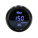 52m Dia 0~150PSI Blue LED Oil Pressure Meter Gauge with Sensor for Car Truck