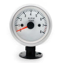 12V Universal Car Tachometer Gauge Meter 0-8000RPM Blue Backlight