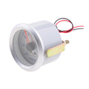 52mm Analog Turbo Boost Pressure Gauge Meter 20PSI Silver