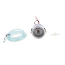 52mm Analog Turbo Boost Pressure Gauge Meter 20PSI Silver