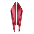 4pcs Red Car Front Bumper Lip Splitter Spoiler Plastic Easy Installation