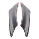 4 Pieces Car Universal Front Bumper Spoiler Lip Splitter Fins Black