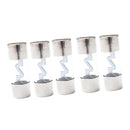 5 Pieces Car Audio Amp Amplifier Glass 30AMP AGU Nickel Plated Fuse 10*38mm