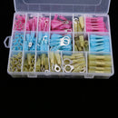 300 Pieces Heat Shrink Electrical Crimp Ring Spade Terminal Connector