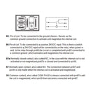 3 Pieces Car Truck Bike Van Boat Heavy Duty 24V 30A 5 Pin Split ON/OFF Relay