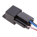 Set Of 3 ZT616 24V A S 80A Car Truck Relay Socket Harness Kit 4Pin 4P 4 Wire High Performance