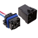 3 Sets 12V 40A Car Van Boat Electronic 4 Pin SPST Relays with Harness Socket