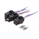 3 Sets 12V 40A Car Van Boat Electronic 4 Pin SPST Relays with Harness Socket