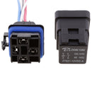 3 Sets 12V 40A Car Van Boat Electronic 4 Pin SPST Relays with Harness Socket