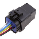 3 Sets Universal 12V SPDT 4 Pin Car Relay with 4 Wires Harness Socket 40Amp