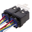 3 Sets Universal 12V SPDT 4 Pin Car Relay with 4 Wires Harness Socket 40Amp