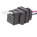 5 Sets 12V 40A SPST Automotive Car Van 5 Pin Relay 5 Wires Harness Sockets