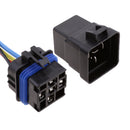 3 Sets of 24V SPDT 5 Pin Car Boat Relay with 5 Wires & Harness Socket 40 Amp