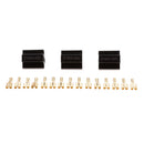 3 Set Universal Car Truck Boat 40A Car Relay Socket 5Pin Connector Terminals
