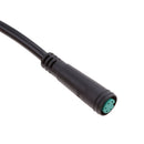 5 Pin Waterproof Black Extention Wire Connector For Outdoor LED Light