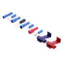 52 Pieces Insulated Electrical Wire Quick Splice Connectors Terminals Black Blue Red