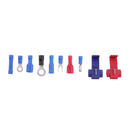52 Pieces Insulated Electrical Wire Quick Splice Connectors Terminals Black Blue Red