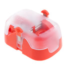 32V 80A Large Audio Blade MAXI Fuse Box Block Holder with Gaskets Orange